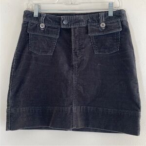 Patagonia Organic Cotton Corduroy Grey Skirt. 4.